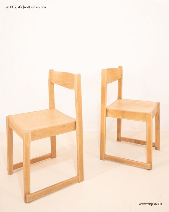 Komplet 6 krzeseł skandynawskich jak Orchestra Chair Frama