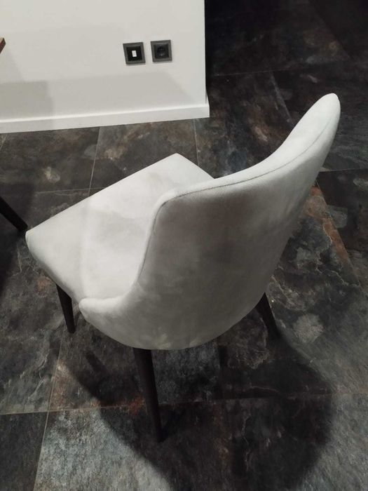 Conjunto de Mesa de Sala de Jantar + 6 Cadeiras