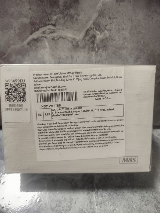 Дермапен з акумулятором. Апарат фракційної мезотерапії Dr.Pen