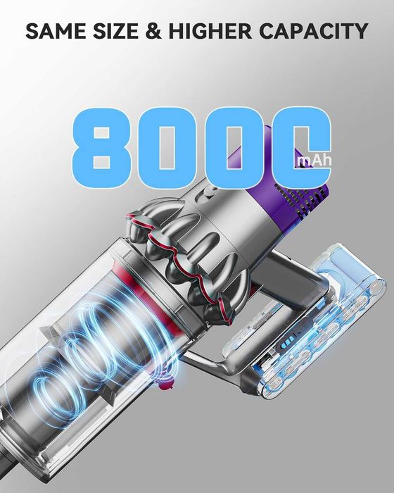 Morpilot Akumulator 8000 mAh do Dyson V10 SV12 Cyclone Animal Absolute Fluffy JAK NOWY