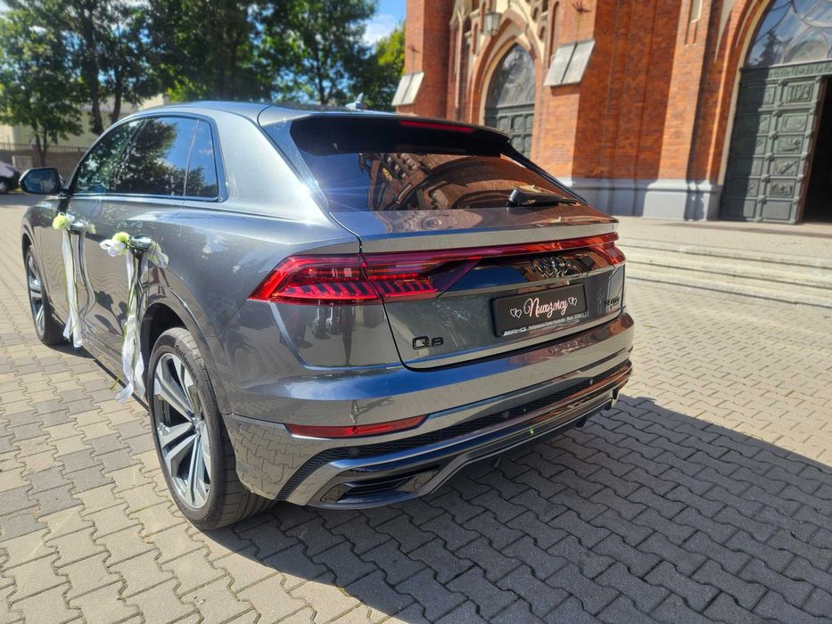 Audi Q8 wynajem Auto do ślubu