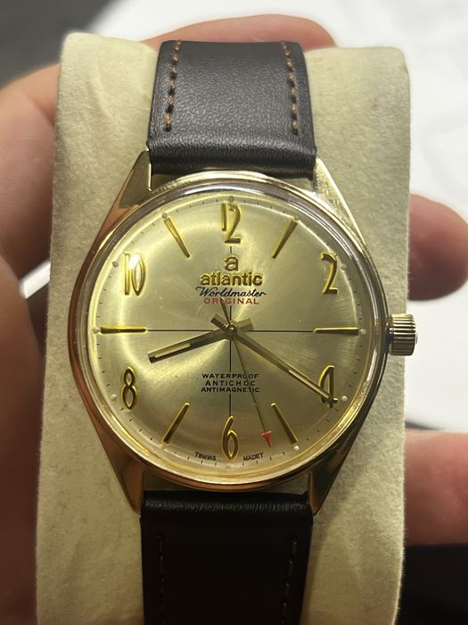 Zegarek Atlantic Worldmaster 17 J idealny stan