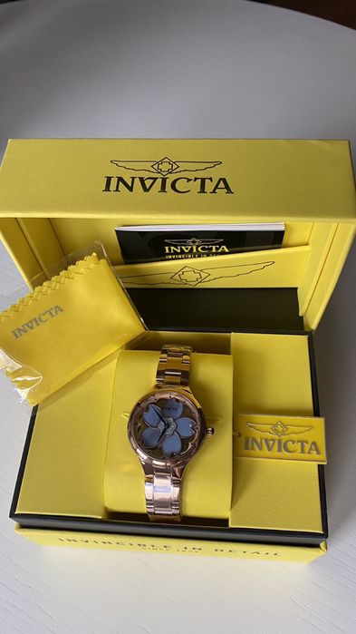 Годинник жіночий Invicta Wildflower Rose Dial Quartz 32084