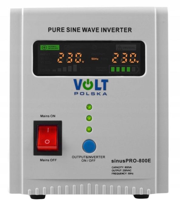 Аварійне джерело живлення 500w 12V+AGM АКБ 100ah для систем опалення.