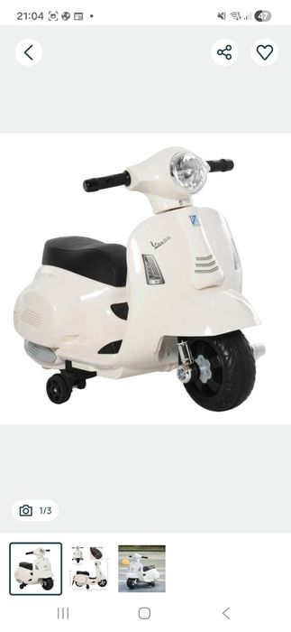 Motorek elektryczny dla dzieci