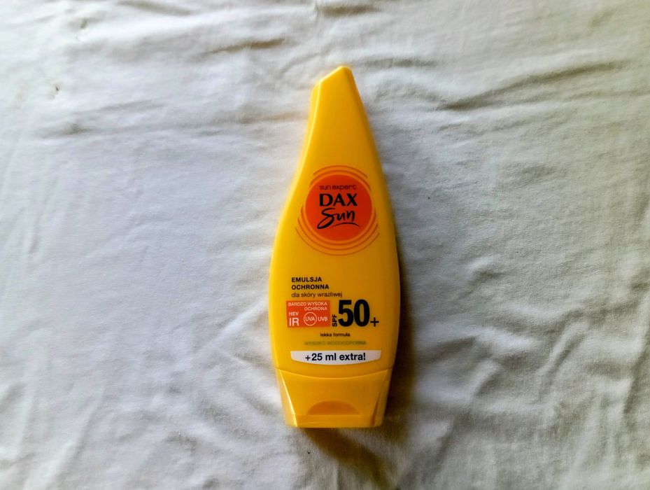 Dax Sun Ochronna Emulsja do Opalania Wodoodporna Skóra Wrażliwa spf 50 175ml