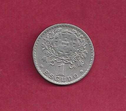 Republica  1$00    Escudo   1944   Alpaca