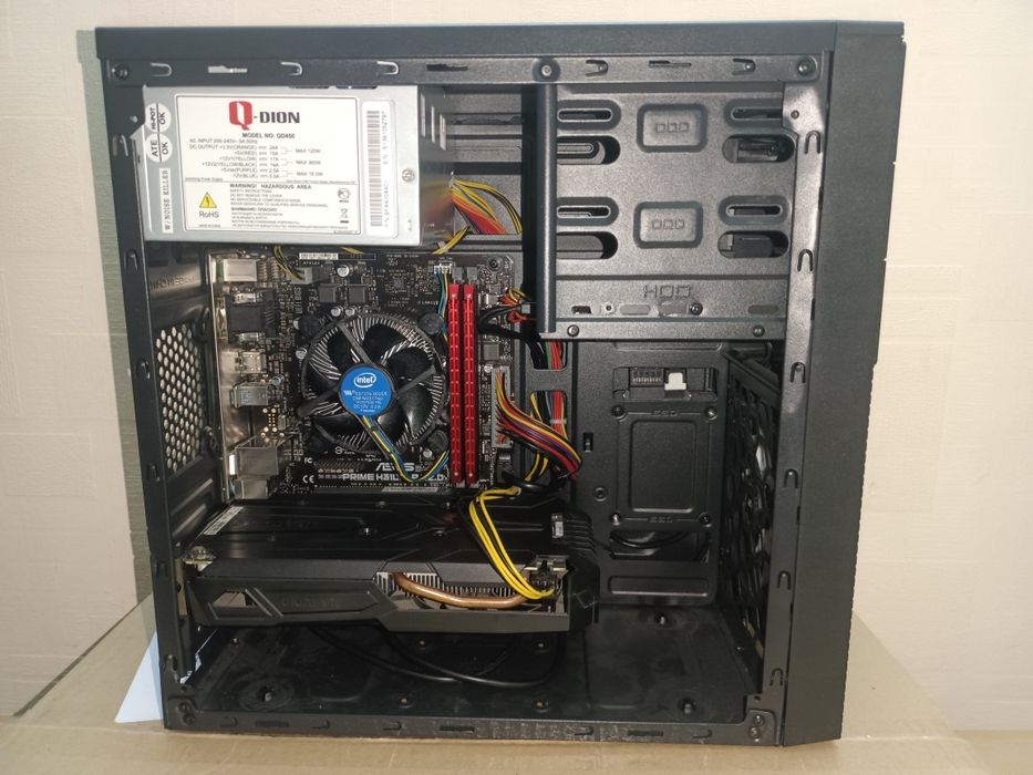 Ігровий ПК i5-9400F + GTX 1050 Ti, 16GB RAM, готовий до гри