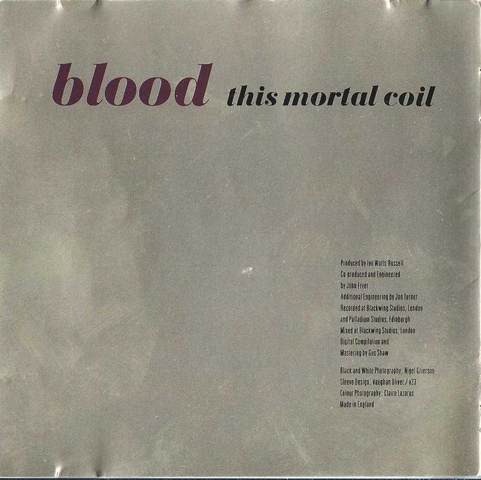 This Mortal Coil - - - - - Blood - - - - - CD