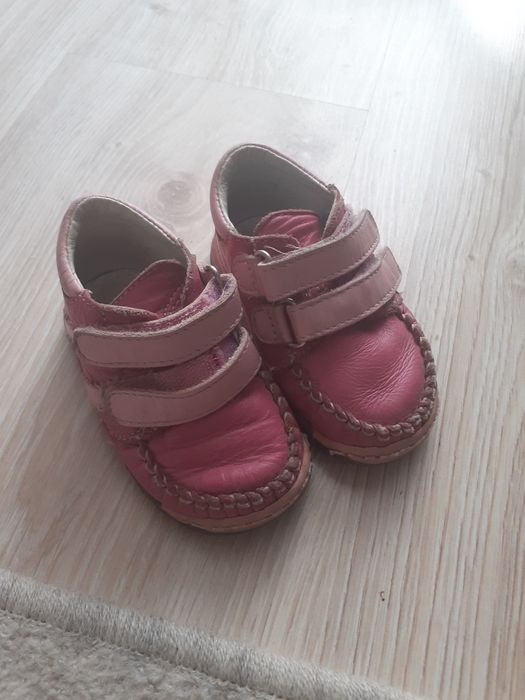 Skórzane buciki dla dziewczynki rozm. 20
