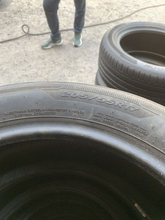 205/55R17  Hankook (4шт) літній комплект