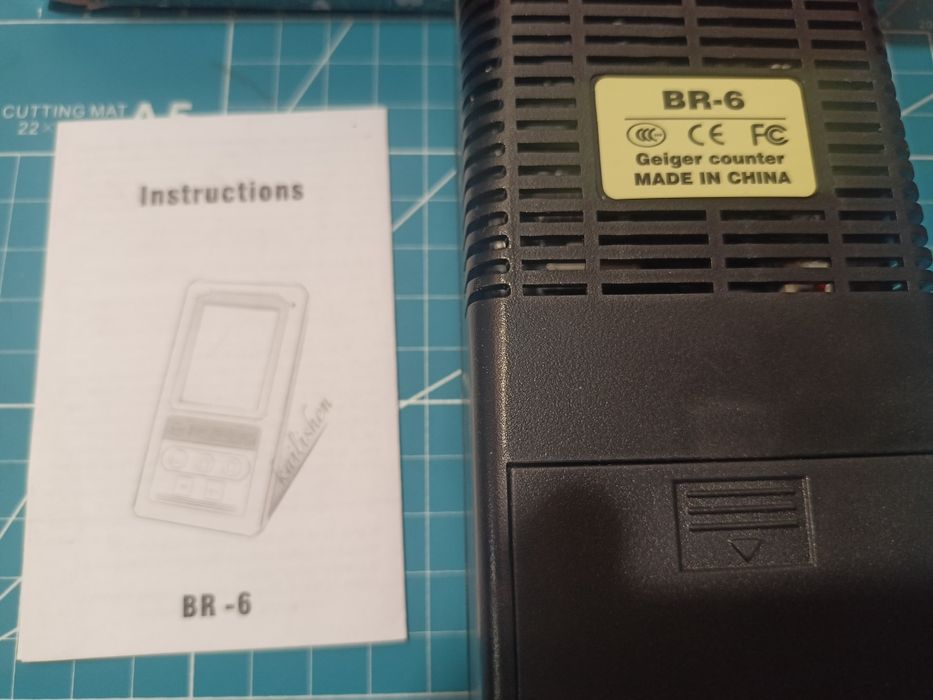 Дозиметр радіометр лічильник гейгера BR6