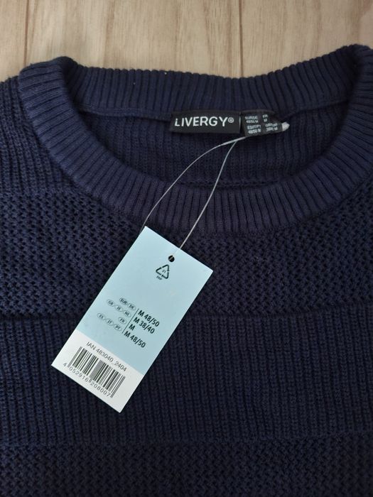 Sweter z bawełny roz. M