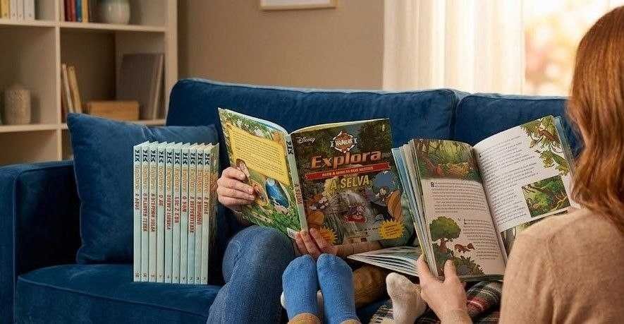 Coleção de Livros Educativos Disney Explora / 0,50€ cada – 10 Volumes