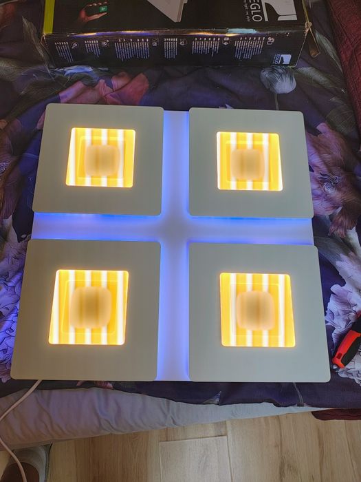 Nowoczesny Plafon LED EGLO