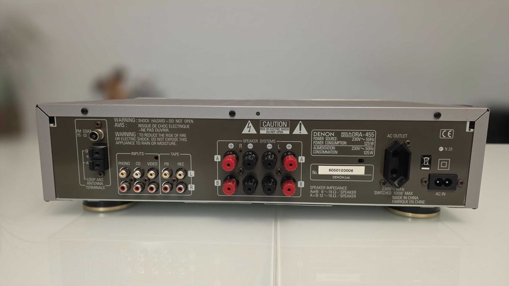 Denon DRA 455 Gold (2 x 65W / 6 Ohm) Стерео Ресивер