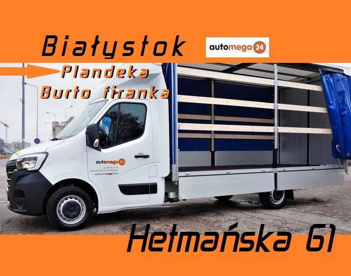 Samochód DOSTAWCZY wynajem na dobę Hetmańska 61 Średnie Maxi Kontenery