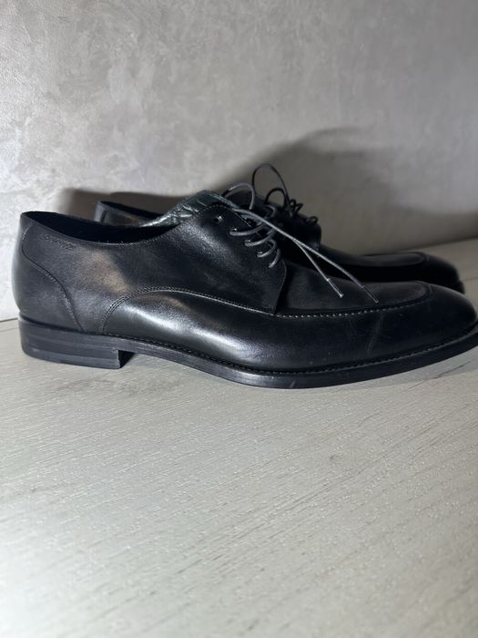 Чорні шкіряні туфлі дербі Roy Robson 45р.
