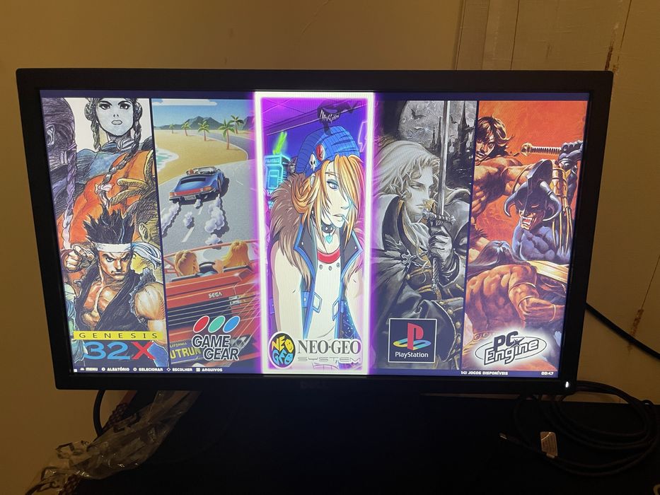 PC Desktop com Batocera mais centenas de jogos