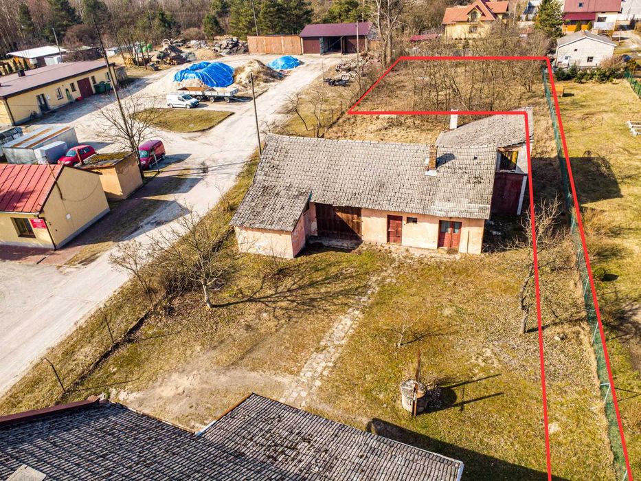 Działka budowlana Rudnik nad Sanem 10,66a z WZ - Widok 3