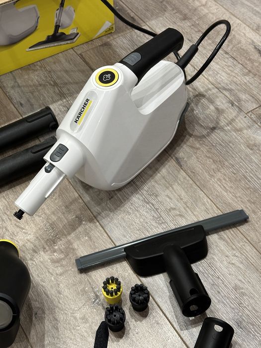 Керхер пароочисник для клінінгу для прибирання  karcher SC-1 + парова праска швабра мийка для вікон пилесос