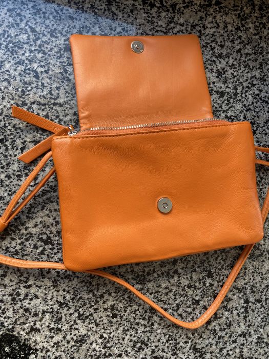 Сумка кросбоді Zara клатч шкіра