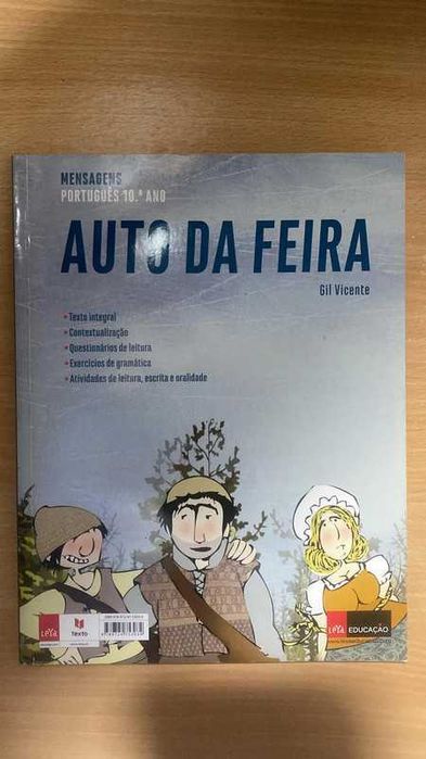 Caderno de Fichas de Português "Mensagens" - 10ºAno