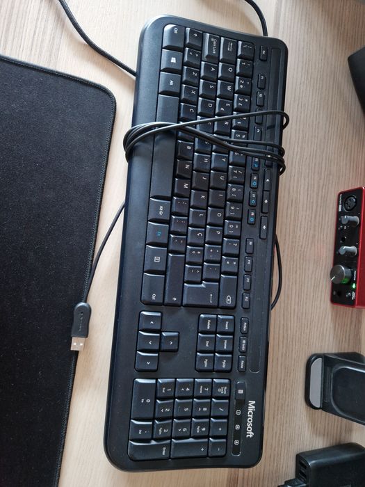 Teclado Microsoft wired keyboard 600