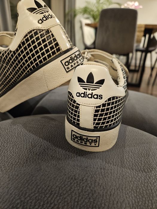 Buty trampki Adidas Stan Smith Safety C na rzepy limitowana edycja