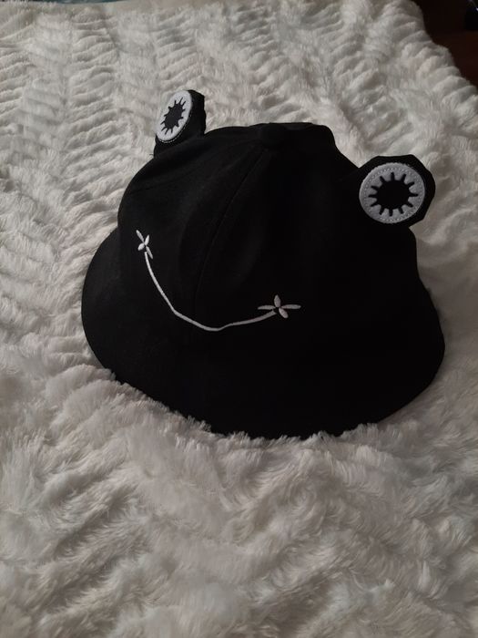 Kapelusz bucket czarny