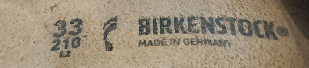 Klapki Birkenstock Arizona Uniseks Oryginalne Made in Germany r. 33