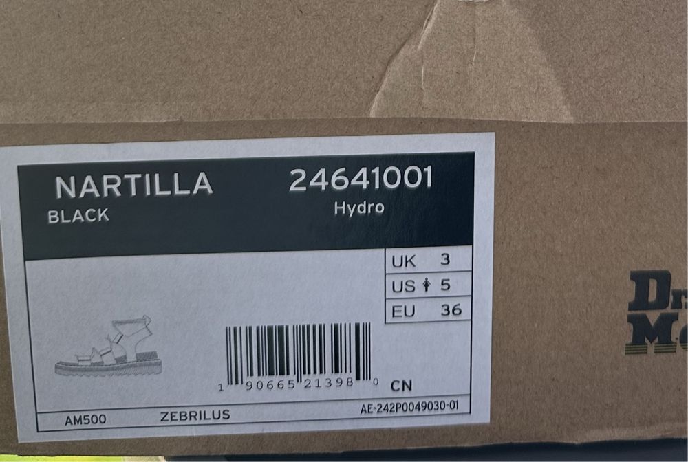 Sandały Dr. Martens Nartilla rozmiar 36