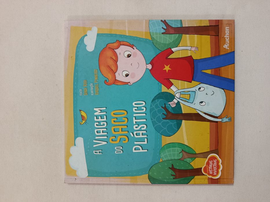 Livro  A VIAGEM DO SACO PLÁSTICO (para crianças)