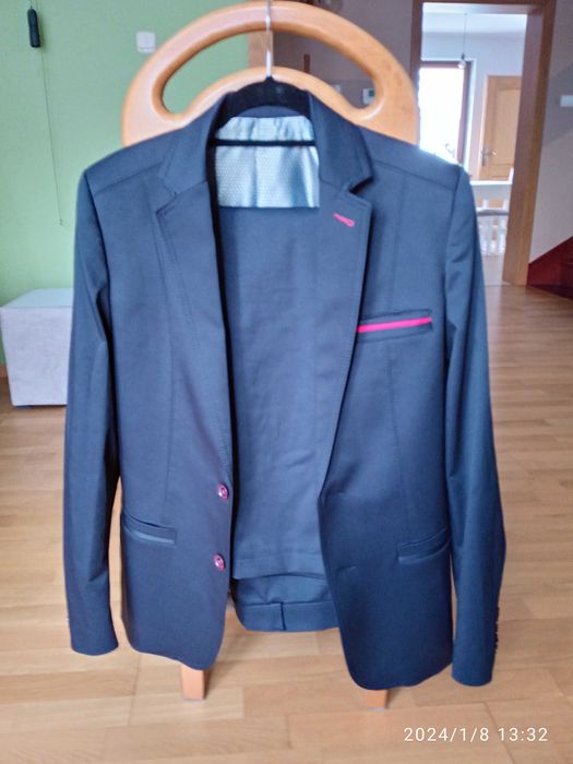 Garnitur ROGOZA granatowy