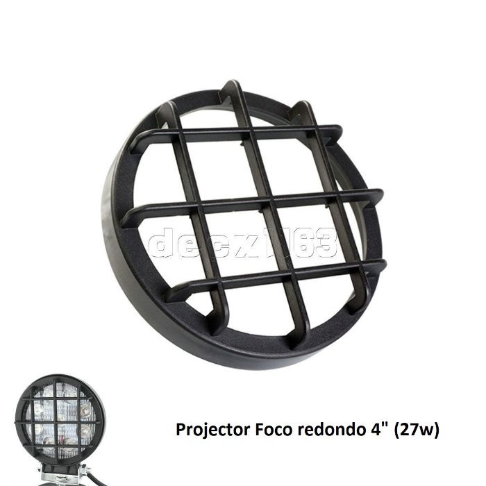 Projector / Foco / Farol Trabalho Redondo de 10cm a 18cm