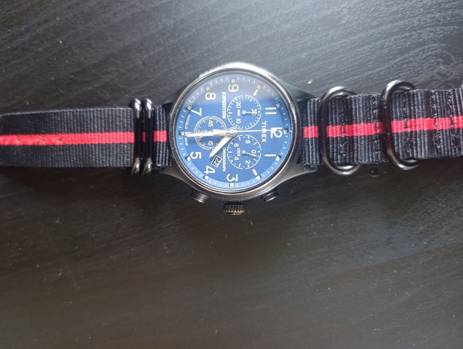 Zegarek Męski Timex Expedition Scout Chrono – INDIGLO / 100M / NATO