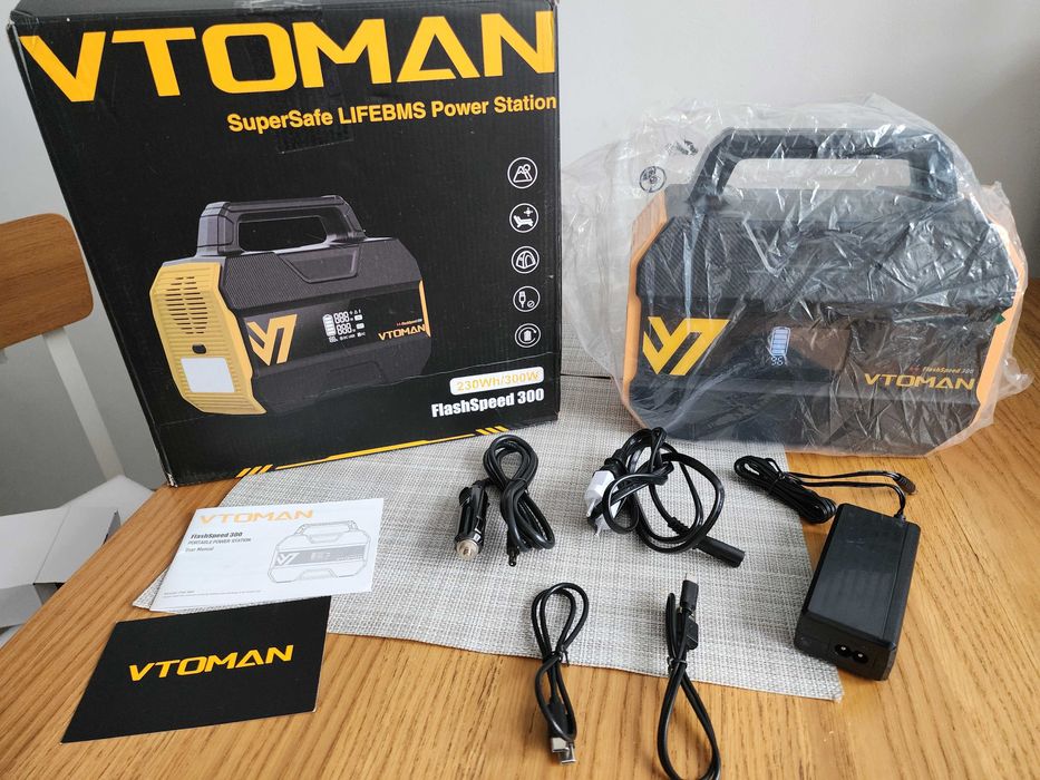 VTOMAN FlashSpeed 300 300W, 230Wh LiFePO4 US Нова УПС