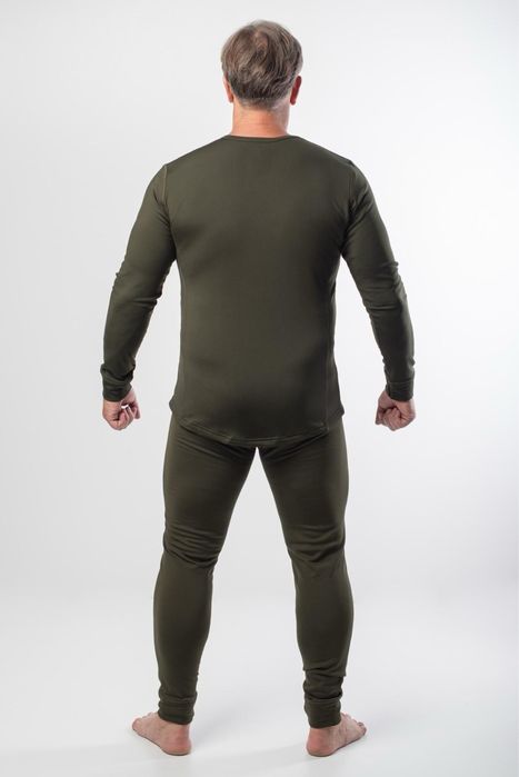 Тактична військова зимова Термобілизна на флісі Military Олива
