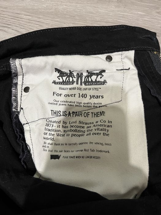 Джинси levis black