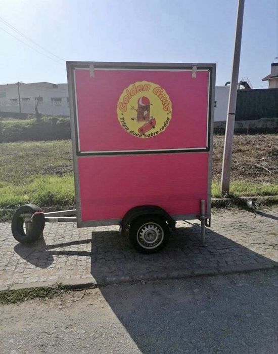 Roullote pronta a trabalhar