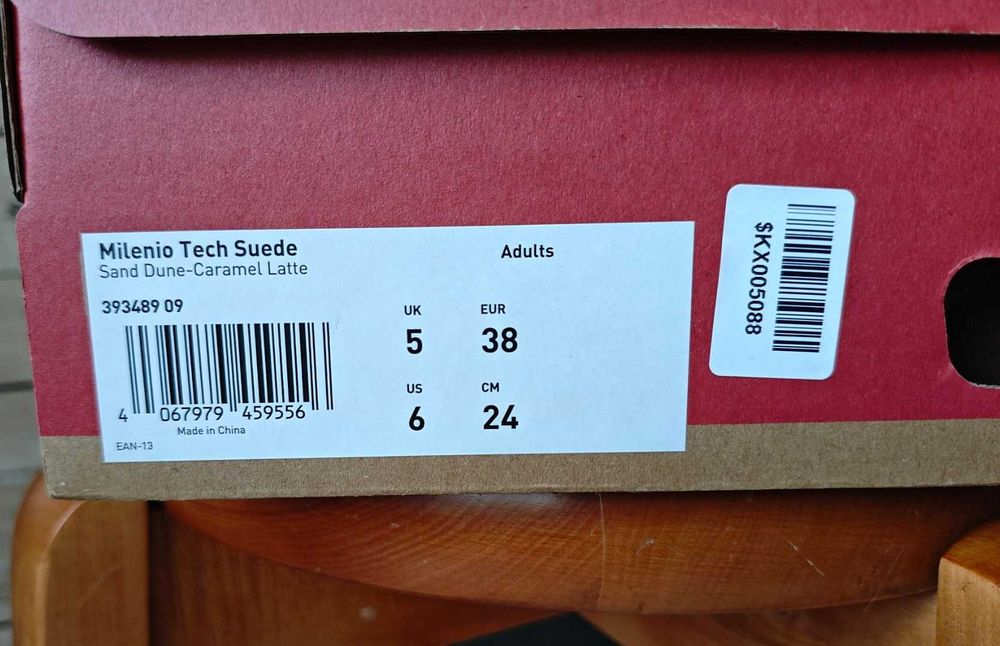 Кроссовки женские  Puma Milenio Tech Suede 38 р