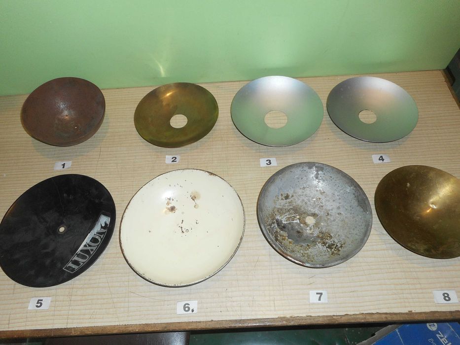 Klosze metalowe do oprawek elektrycznych