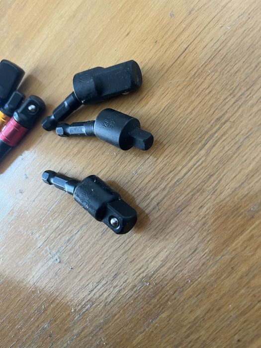 Набор 6шт наконечник гайковерта шуруповерта ударный 1/4 1/4 3/8 1/2