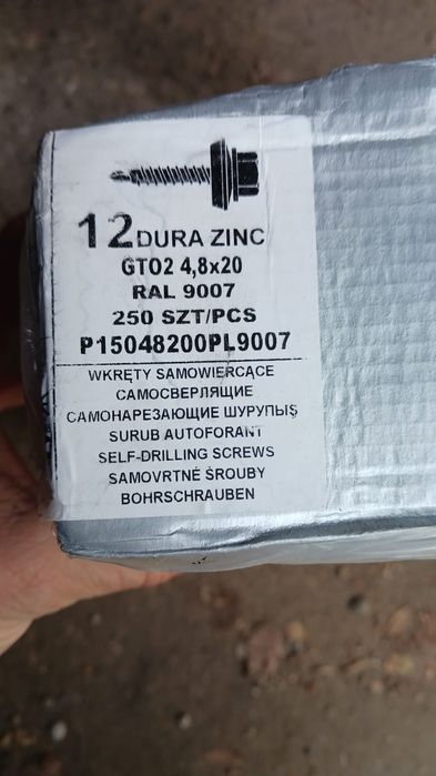 Wkręty farmerskie Gunnebo 4.8x20 250szt.