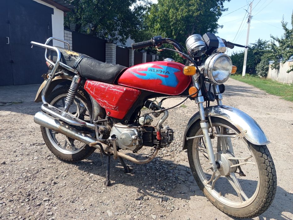 Продам мопед Альфа 110