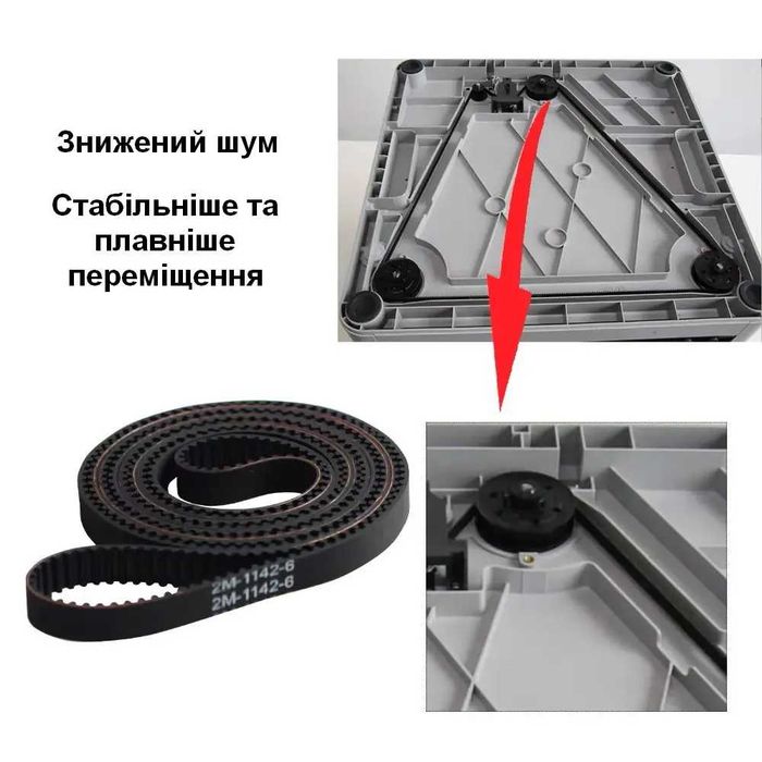 Ремень для принтера Bambu Lab (X1, X1S, P1P, P1S) - ось Z 1142 мм 6 мм