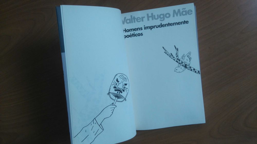 Livro Homens imprudentemente poéticos, de Valter Hugo Mãe