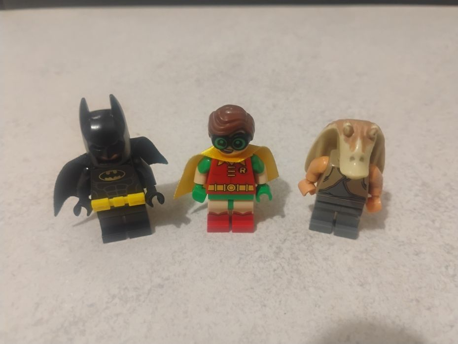 Figurki LEGO Batman Robin Jar jar binks