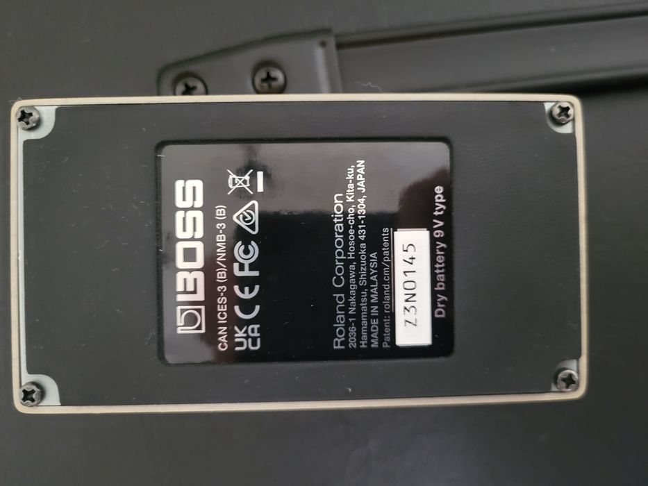 Pedal Boss Overdrive OD 1X NOVO