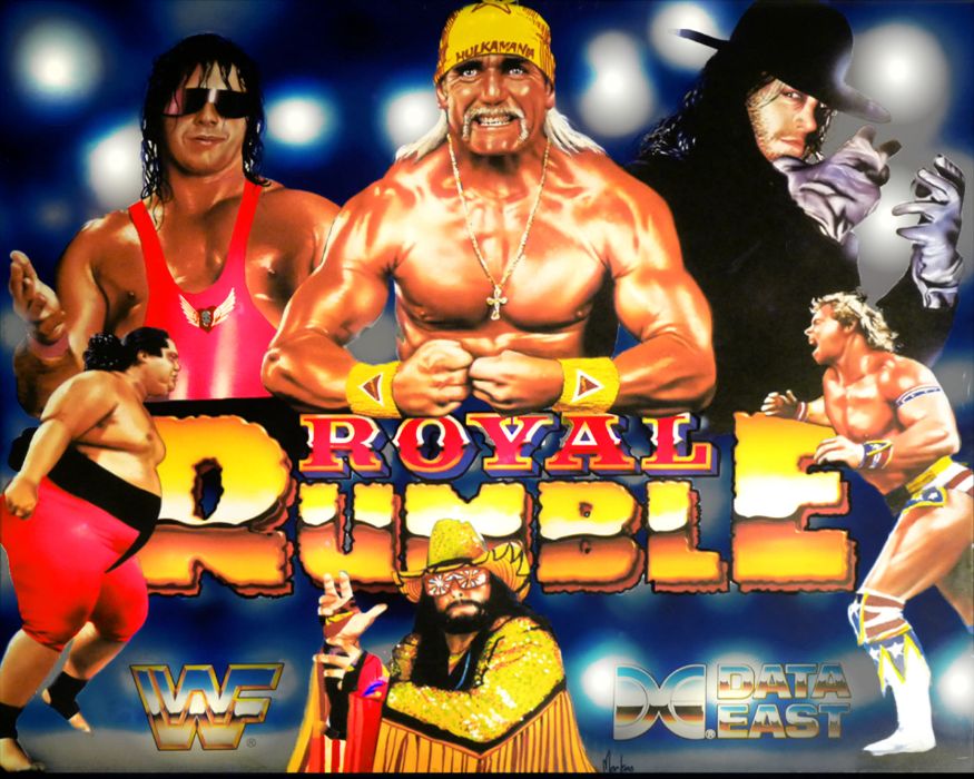 Máquina dos lutadores . Royal Rumble ano 1994 .Damos garantia   .